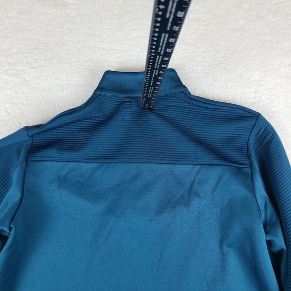 Callaway Sweater Mens Large‎ Teal Blue Weather Series Performance Tech Golf - Picture 10 of 13